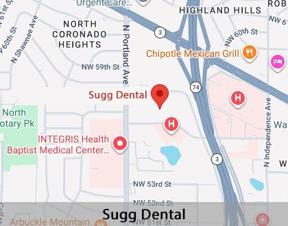 Map image for Wisdom Teeth Extraction in Oklahoma City, OK