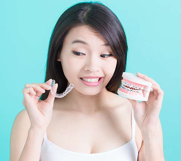 Oklahoma City Invisalign vs Traditional Braces
